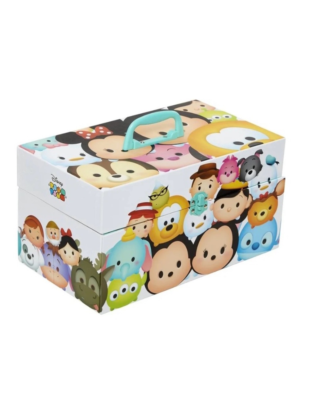 Disney Tsum Tsum Holographic Fantasy Carry Case Collectors Box